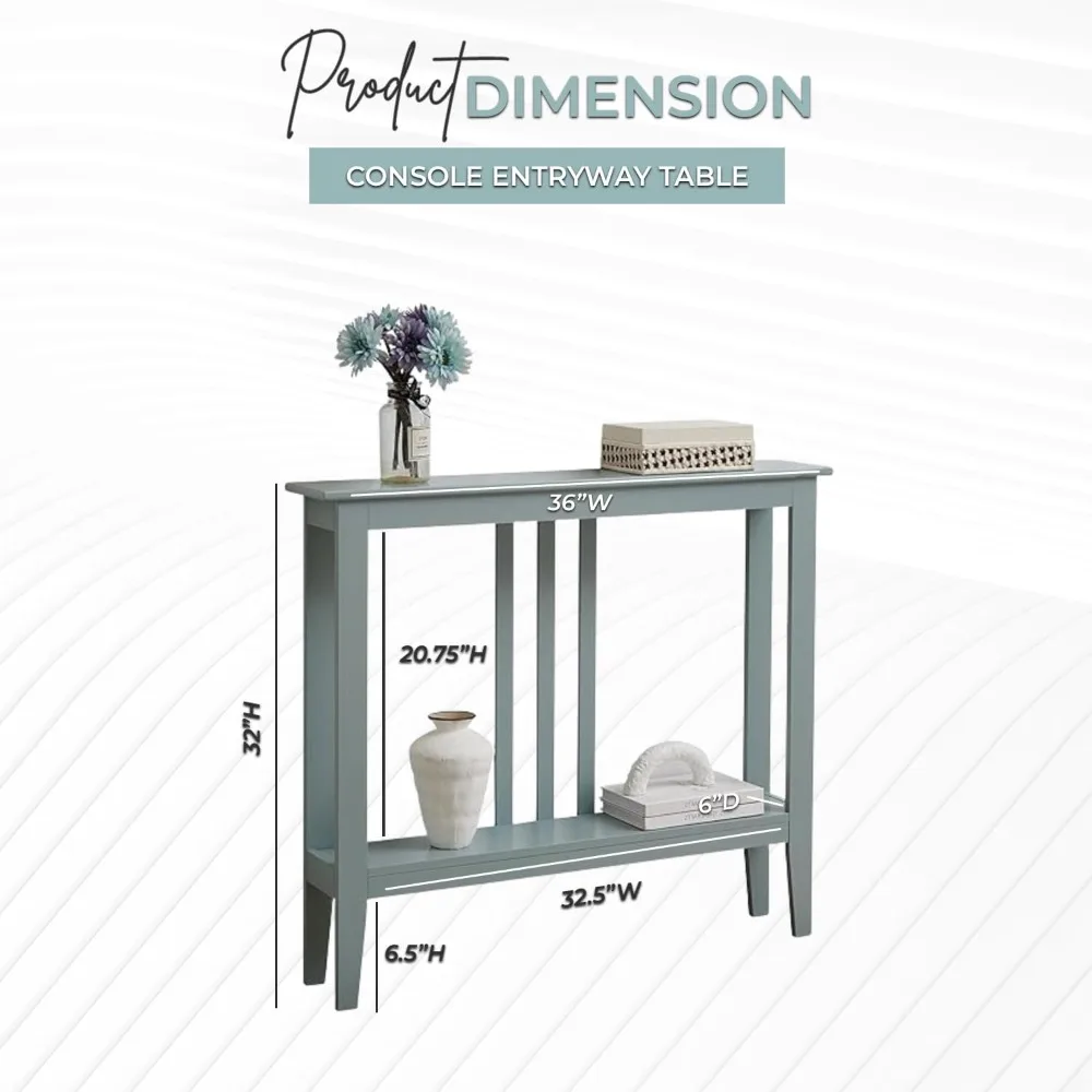 طاولة المدخل - طاولة وحدة التحكم الضيقة - طاولة وحدة التحكم مع طاولات وحدة التحكم الخشبية لديكور المدخل #2