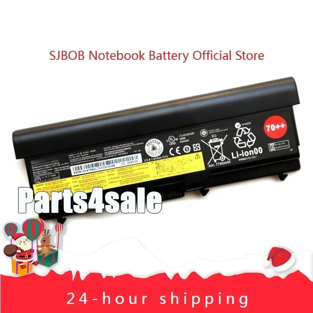 

2025 NEW Genuine 70++ 0A36303 94Wh Battery for ThinkPad L430 T430 W530 T530 45N1001 Laptop battery