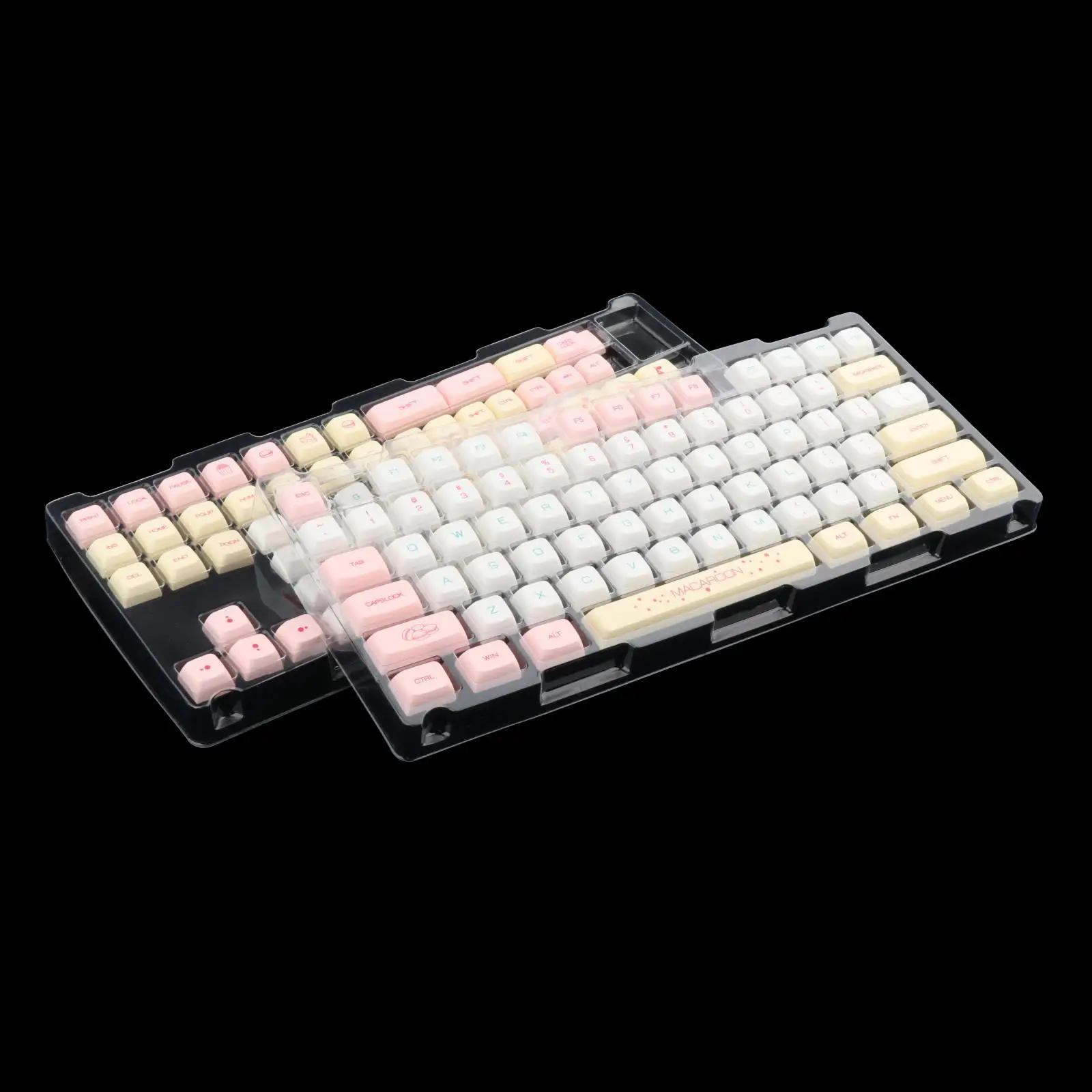 

13-клавишная пыленепроницаемая механическая клавиатура XDA из PBT с водонепроницаемой защитой и удобным для чтения дизайном, в комплекте с коробкой для хранения, для настольных ПК и ноутбуков