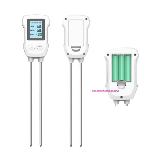 

display three-in-one soil detector double-needle high-precision moisture meter pH temperature and humidity PH value tester