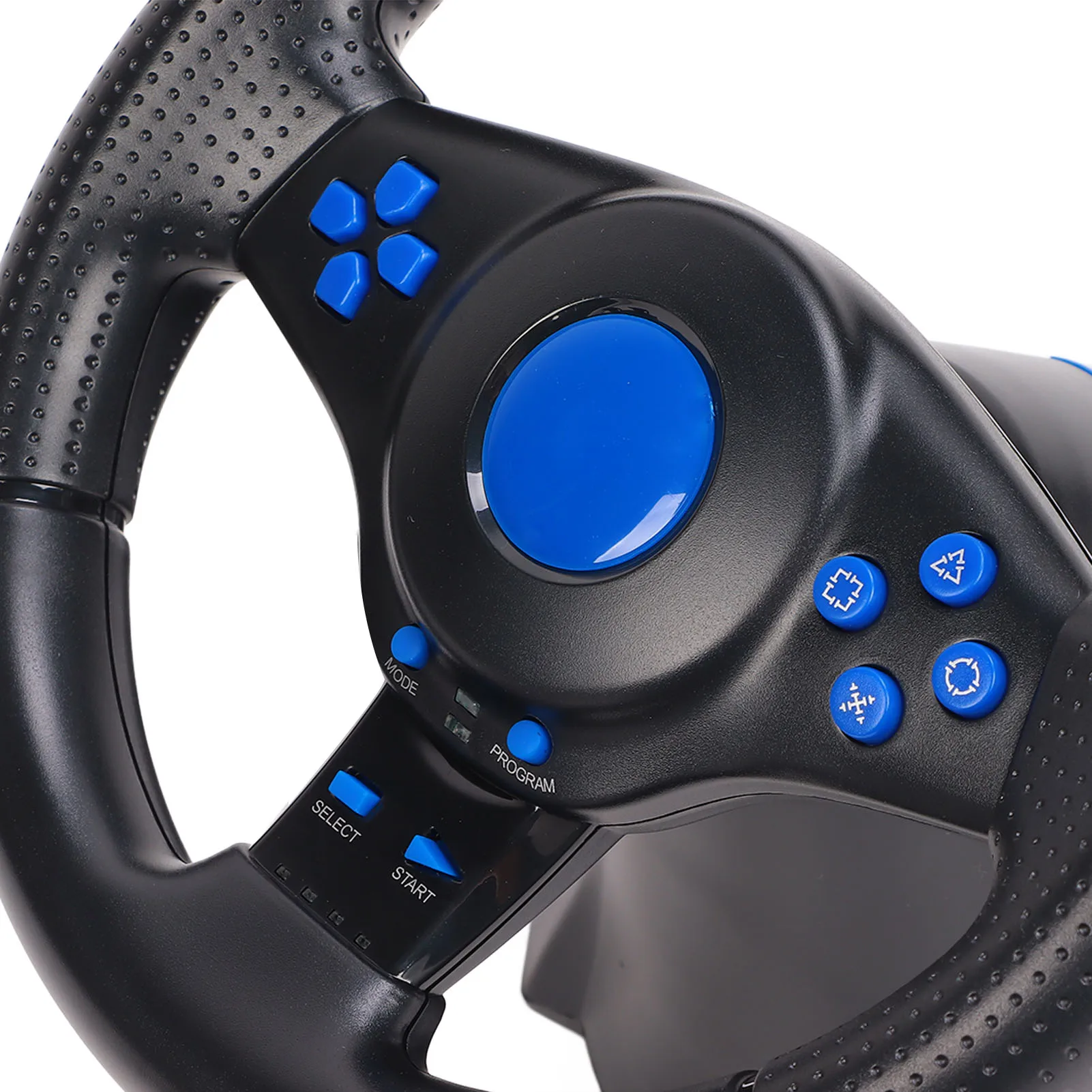 7 in 1 Game Steering Wheel for XBOX One 180° Rotation Vibration USB Racing Game Wheel with Pedal for Sony PS4 Switch/Android/PC