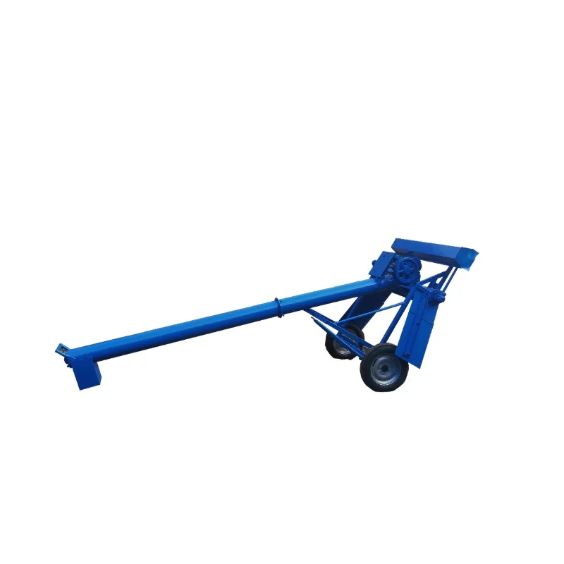 grain collecting and loading machine drying field road anti-aircraft gun type  grain suction machine  automatic cleaning