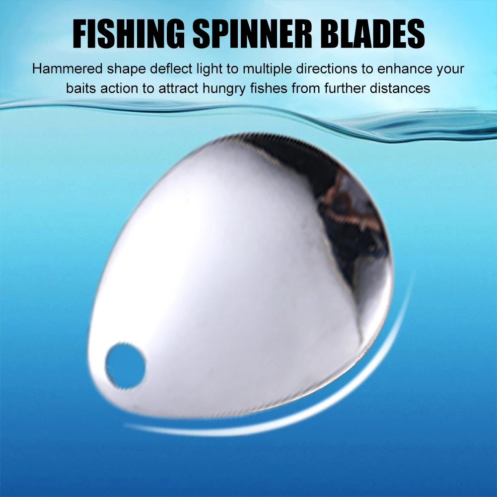 50Pcs Fishing Spinn… - image