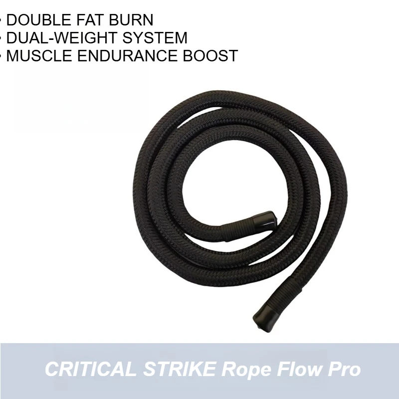 

Flow Rope for HIIT Boxing Home Gym Cardio Jump Rope Core Stability Body Coordination Training Freestyle Skipping Fitness