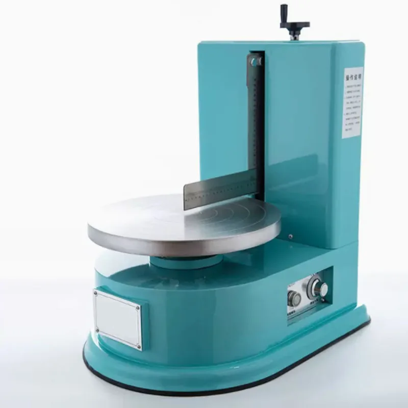 

Birthday Cake Cream Coating Filling Machine Commercial Electric Fully Automatic 4-12 Inch Spreader Equipment