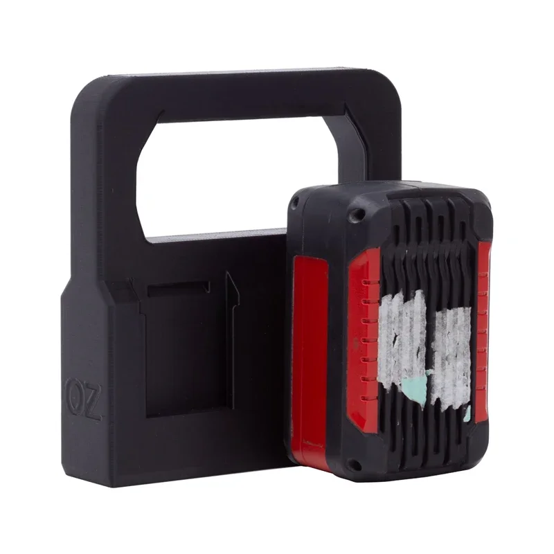 Battery Hand-held Holder Suitable for Einhell/X-Change/Ozito 18V PXC Li-ion Battery Portable Battery Storage Rack