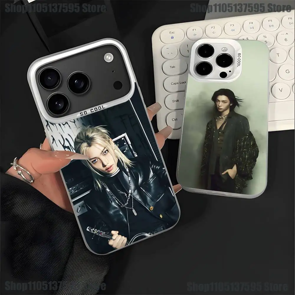 

Singer F-Felix L-Lee Phone Case For iPhone 16,15,14,13,12,11,Pro,XS,Max,Plus,Mini,SE4,E White Matte Shockproof Cover