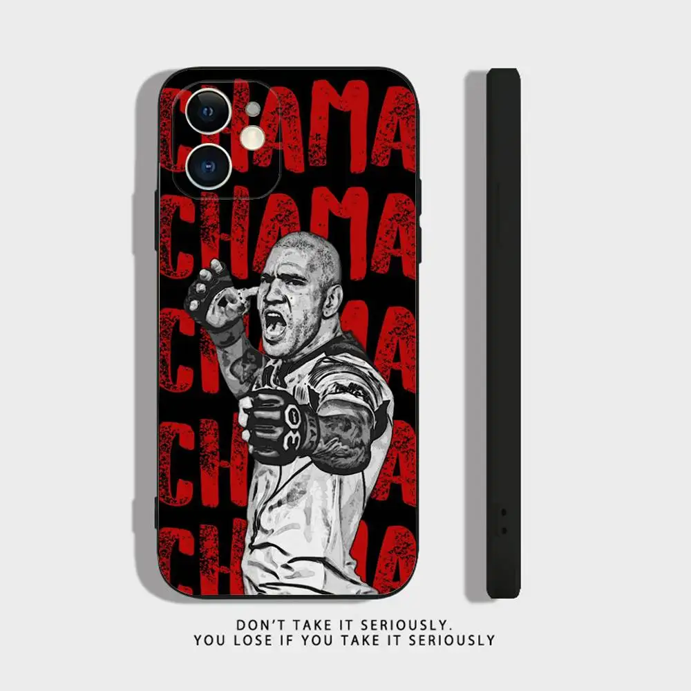 Fighting Pereira Alexเคสโทรศัพท์สําหรับiPhone 16,15,14,13,12,11,Pro,X,XS,Max,XR,Plus,มินิซิลิโคนนุ่มสีดํากันกระแทกTPU