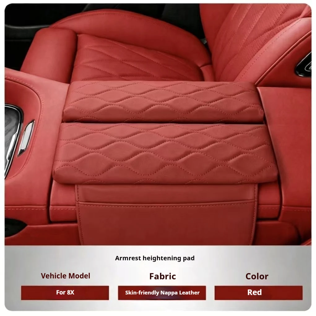 For Zeekr 8X Armrest Box Protective Cover Heighten Pad Sleeve Storage Bag Anti-scratch Wear-resistant Special Car Interior