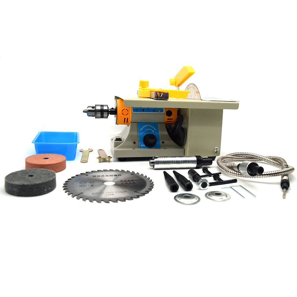 26000 RPM Jewelry Making Tools Saw For Cutting Rocks DIY Lapidary Equipment Mini Table Saws Grinder Polishing Machine