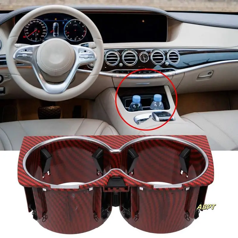 

Automotive Center Console Drink Cup Holder Storage Box Drink Cup Holder For Mercedes Benz W222 S-Class 18-20 Parts A2226830075