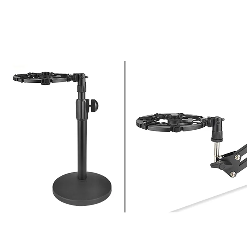 Soporte Universal para micrófono, aleación de choque, reduce el ruido y la vibración