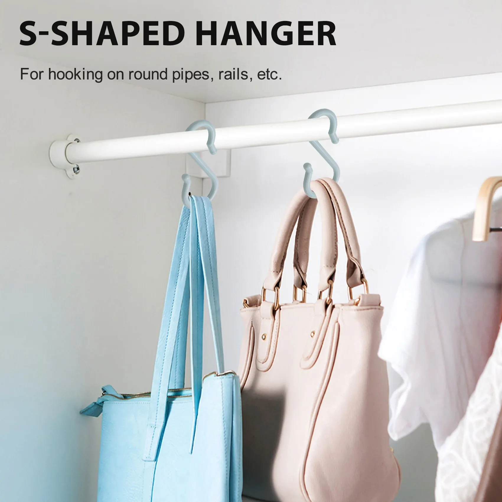 A75K Синяя пластиковая чаша для дырокола S-образные крючки 4 шт.