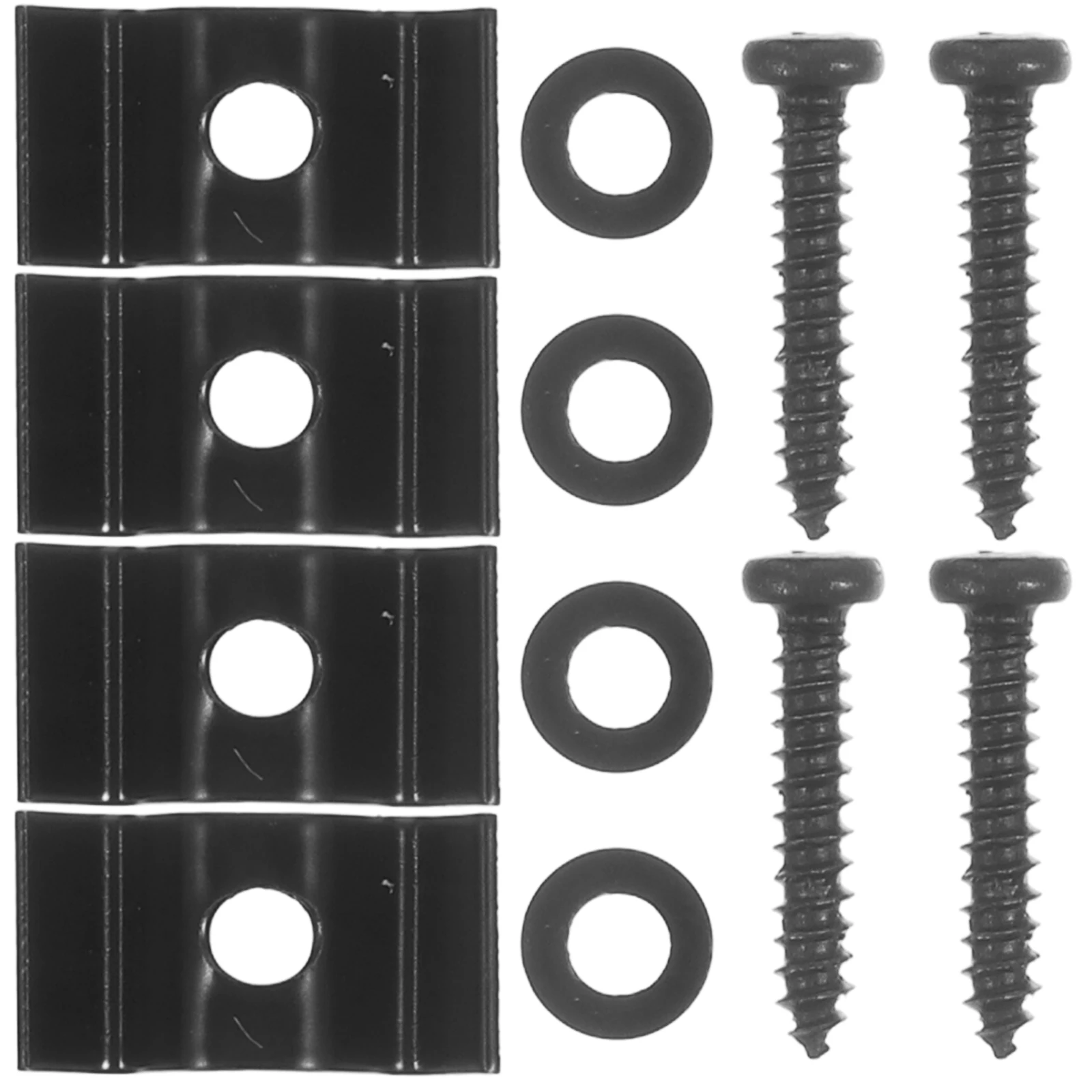 

1 set Electric Guitar String Retainer Black Set Stable Sound Quality Precision Production Easy Install Various Guitars Practical