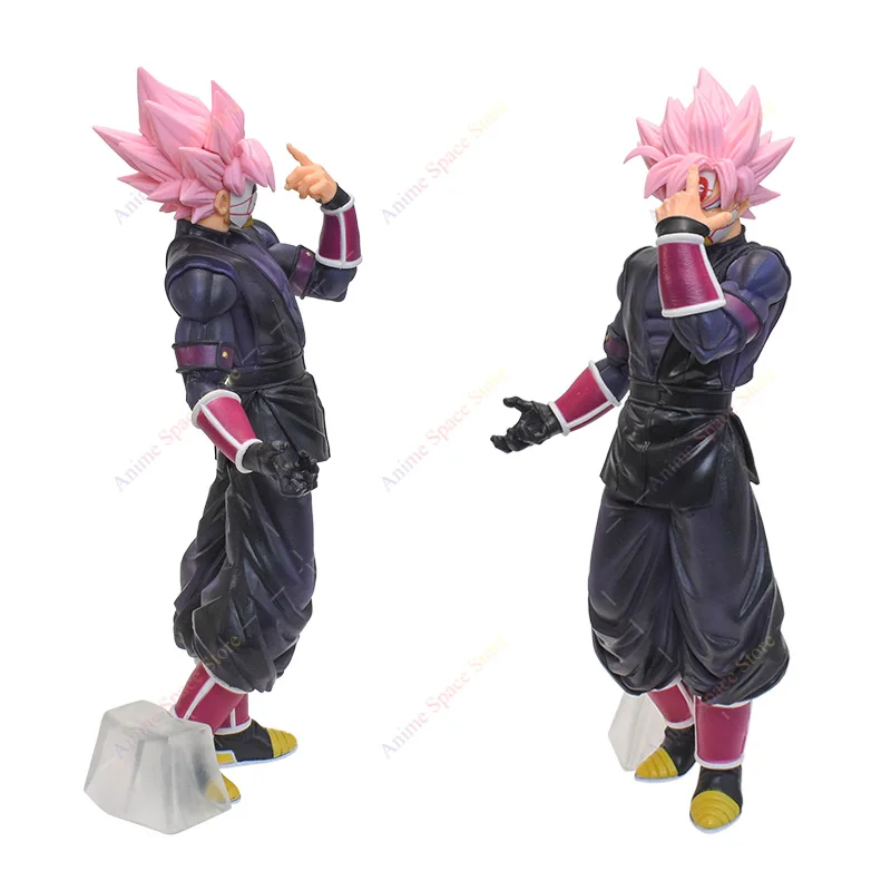 Figura de Dragon Ball Z Goku negro Zamasu Goku máscara de Zamasu negra Super Saiyan muñeca de modelos coleccionables figuras de acción de PVC juguetes regalos