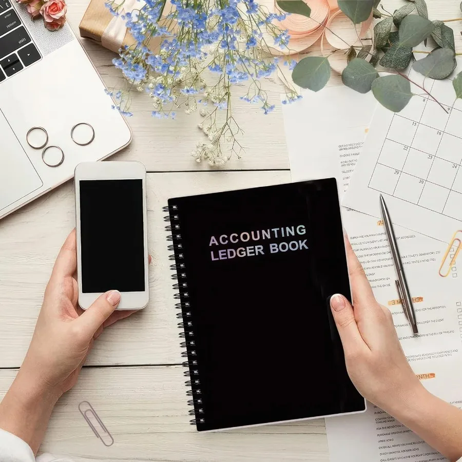 中小企業や個人の財務管理に最適なA5会計帳簿：収入、支出、預金の監視に最適です。