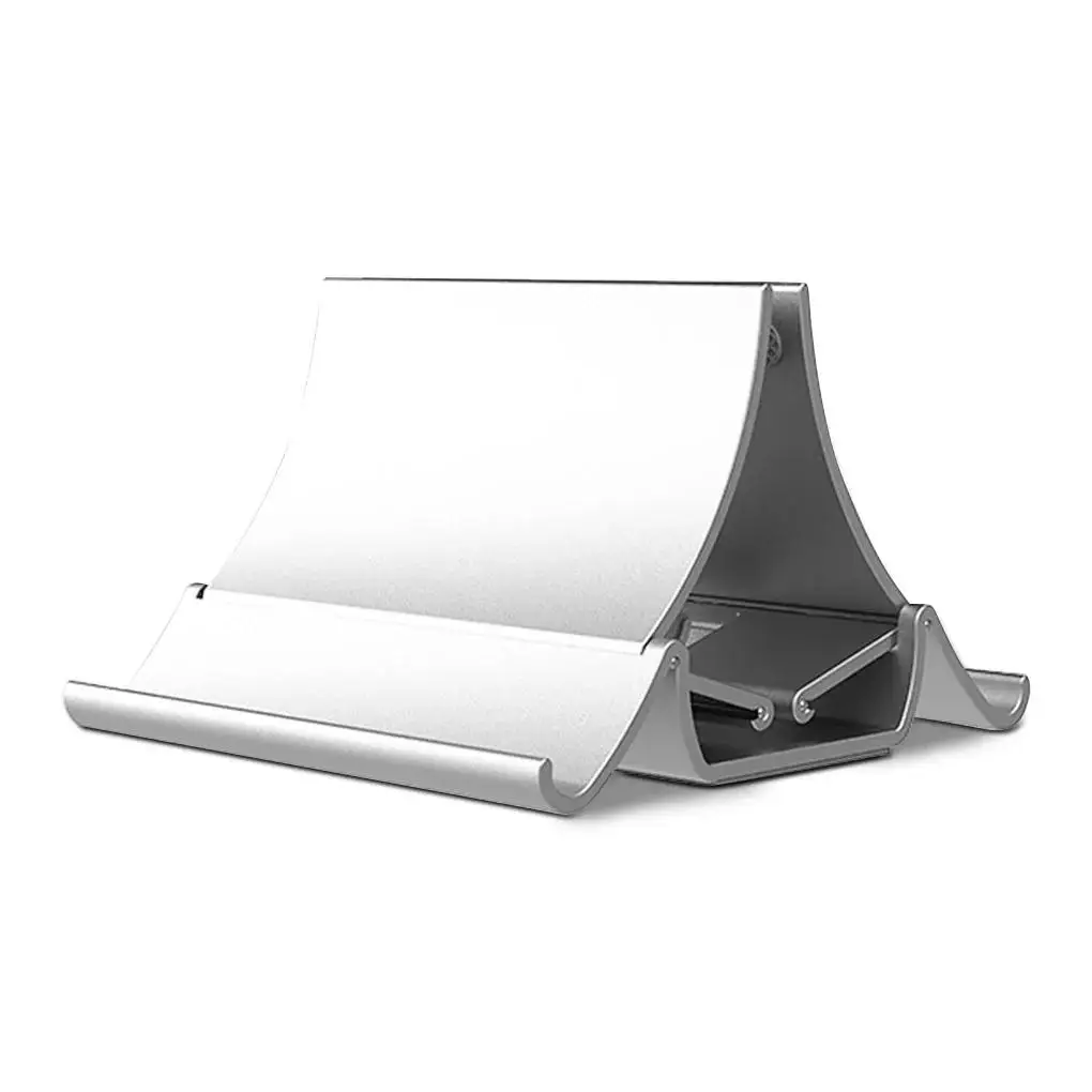 Supporto per Tablet portatile da tavolo supporto per Gravity Storage Rack supporto per PC salvaspazio portatile supporto per telefono verticale supporto per Laptop portatile