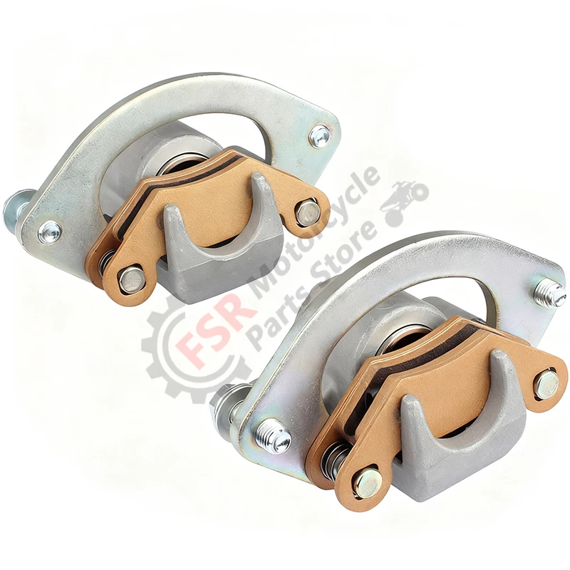 فرجار فرامل L & R الأمامية/الخلفية، تناسب Polaris SPORTSMAN 550 FOREST SCRAMBLER 850 XP/X2 1000 TOURING EPS SP INTL، أجزاء رباعية #4