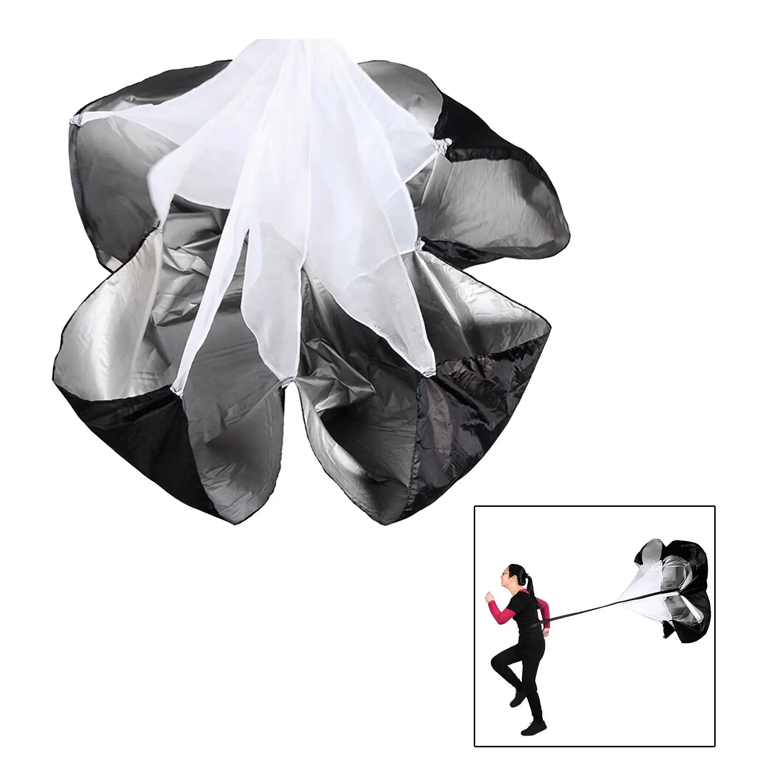 

Resistance Parachute Running Sprint for Runner Soccer Accelerate