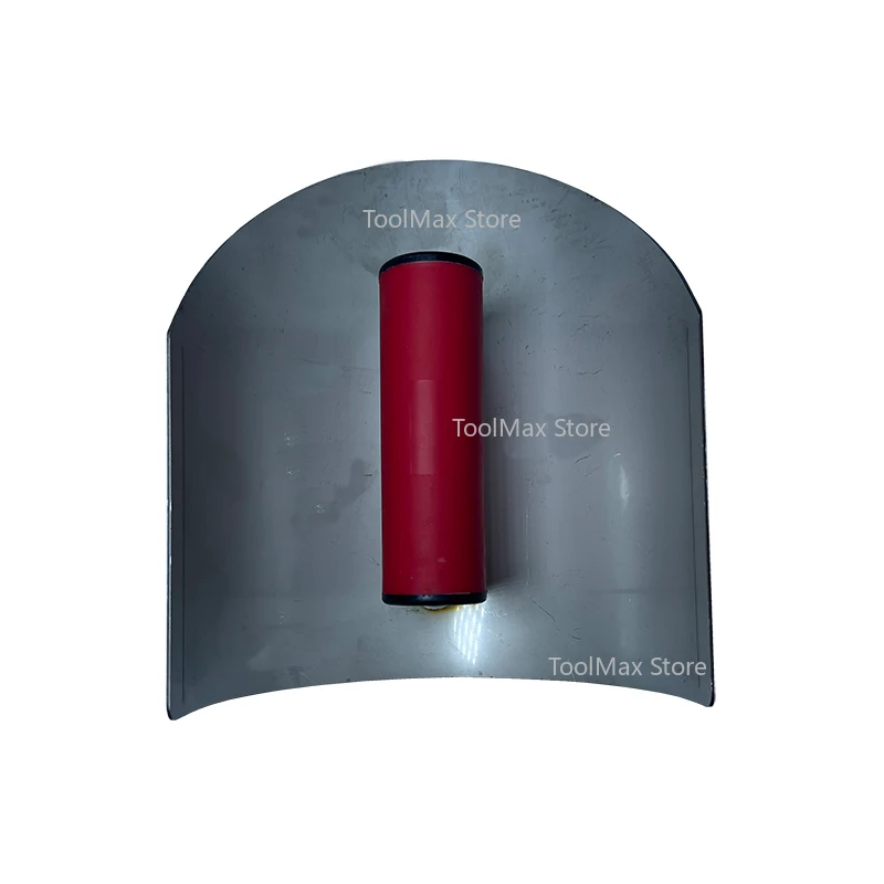 6インチステンレス鋼製反り溝切りコテ、曲線型こて、パテ塗り用