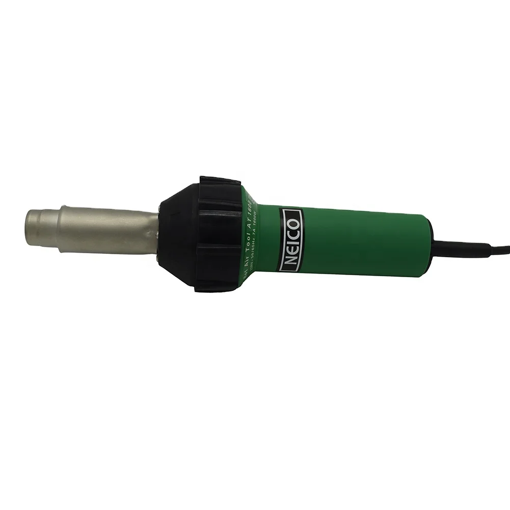 1600W Plastic Welding Gun Hot Air Heat Gun Adjustable Temperature PVC TPO Welding Kit Accessories with Roller and Tester
