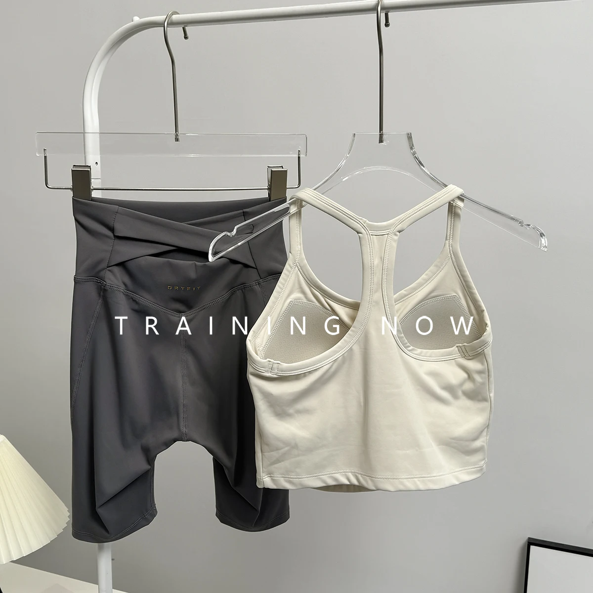 

Sports suit for women in summer 2025 new professional morning jogging speed-drying fitness clothing integrated yoga beauty vest