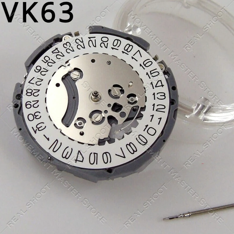 Brand New Japanese OriginalVK63 Movement Multifunctional Quartz Movement Six-Pin VK63A Movements Watch Accessories