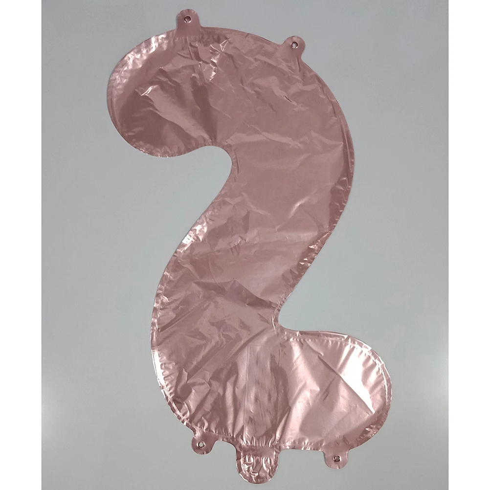 

40 Inch Rose Gold Balloons Aluminum Foil Birthday Wedding Photo Props Reusable Number Celebrations Accessories