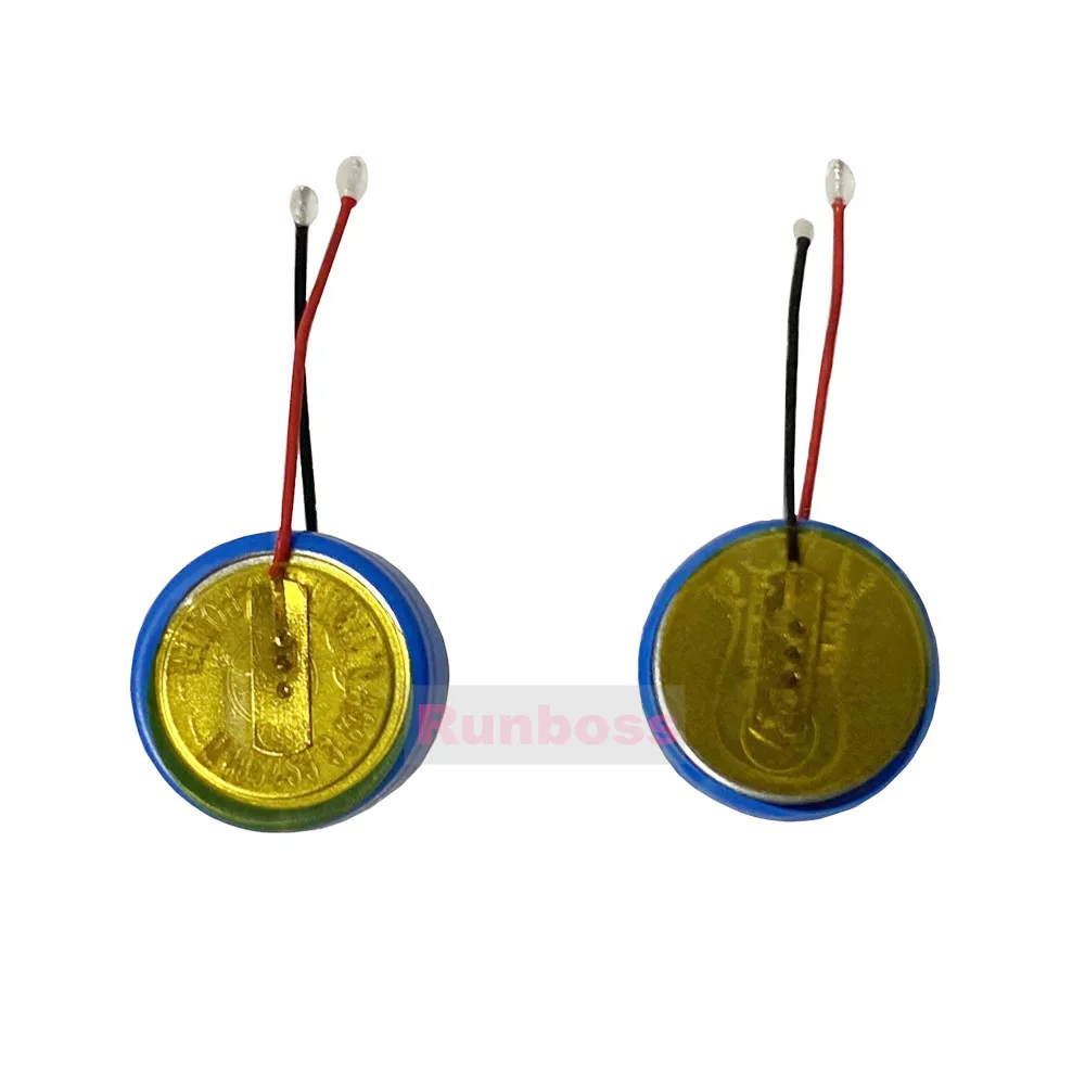 2 pices CP1254 LIR1254 1254 60mAh batterie Rechargeable pour casque Beats par Dre Powerbeats Pro, Fiio fw5 TWS couteur Bluetooth