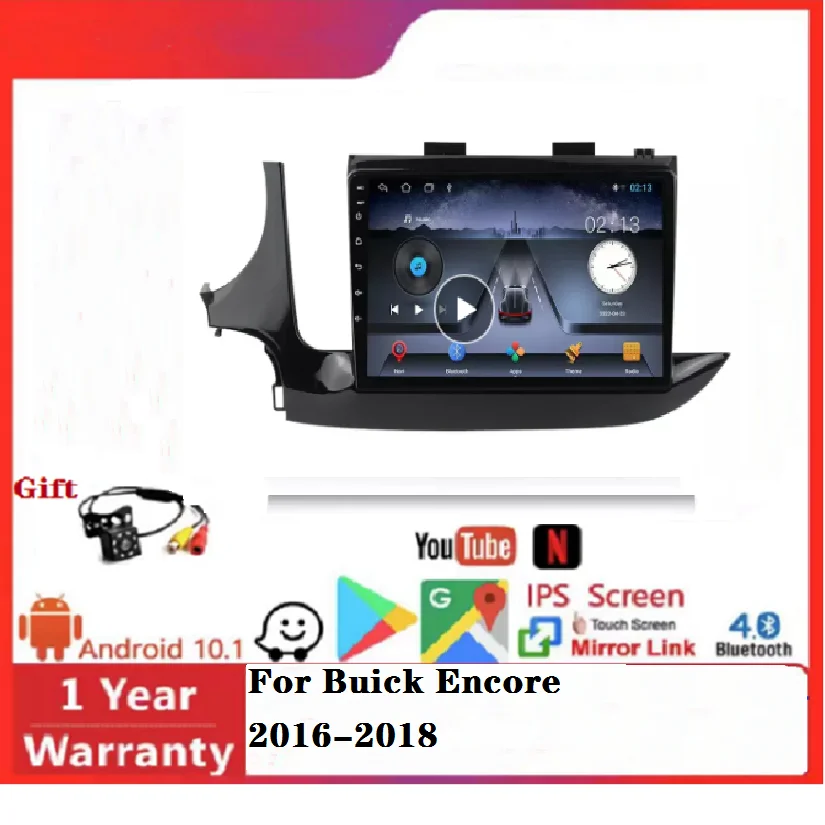 

Android 11 IPS DSP Car Video Radio Audio DVD Player For Buick Encore 2016-2018 BT WIFI car multimedia GPS Navigation autoradio