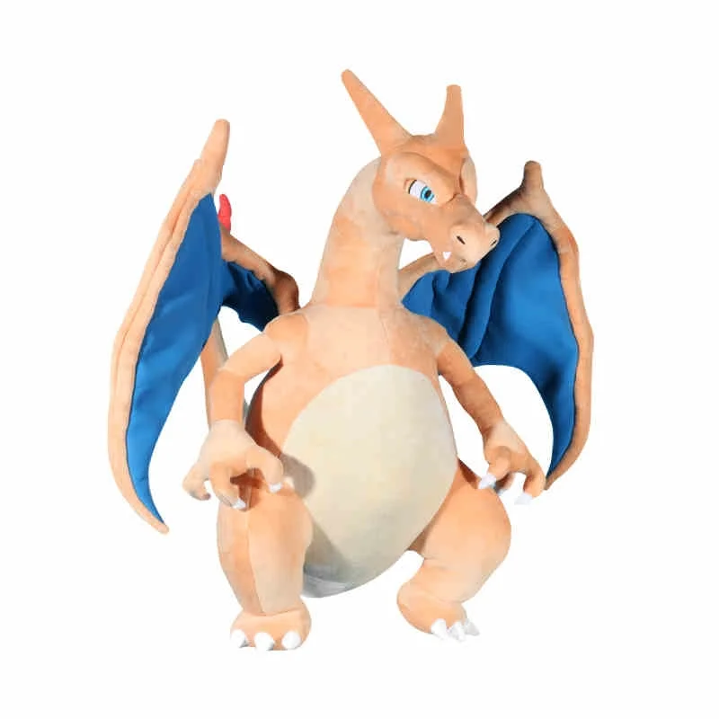 

80Cm Pokemon Charizard Anime Cartoon Large Plush Toy Pillow Ornament Adult and Child Birthday Gift Toy