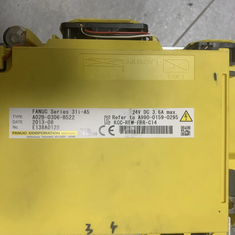 

Fanuc 30I-A controller A02B-0306-B520 / A02B-0306-B522 Test OK