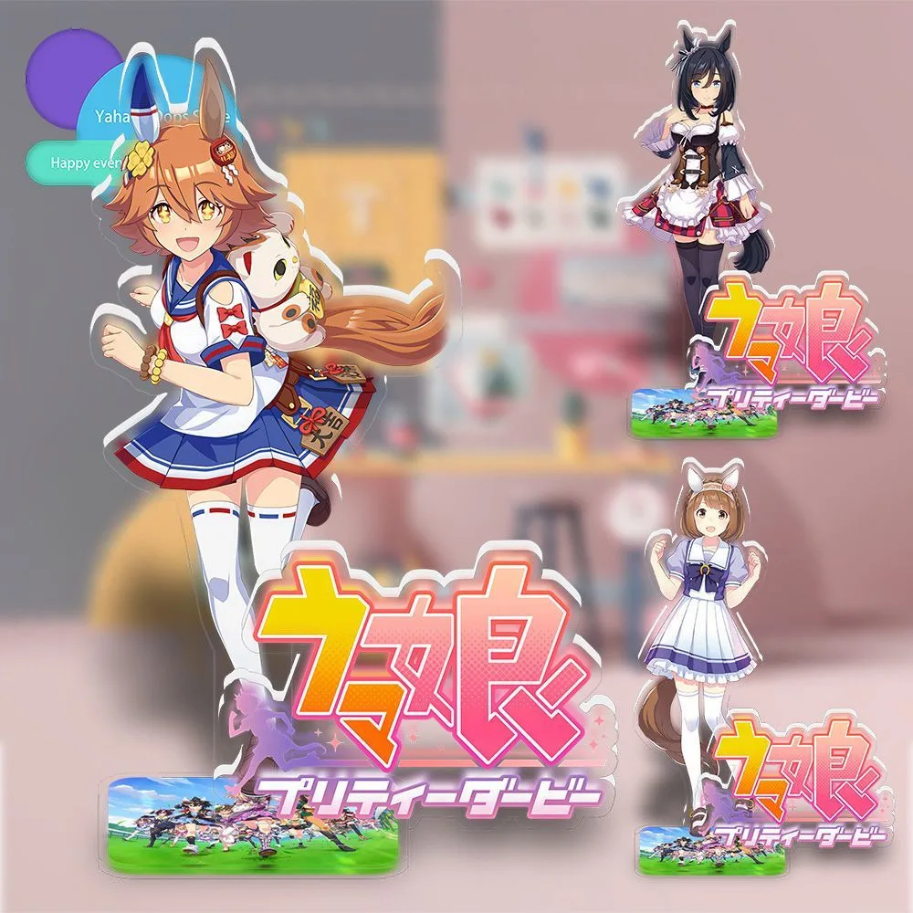 

Manhattan Cafe Yukino Bijin Acrylic Stand Ornaments Cosplay Pretty Derby Anime Figure Cartoon Model Christmas Gifts Girls