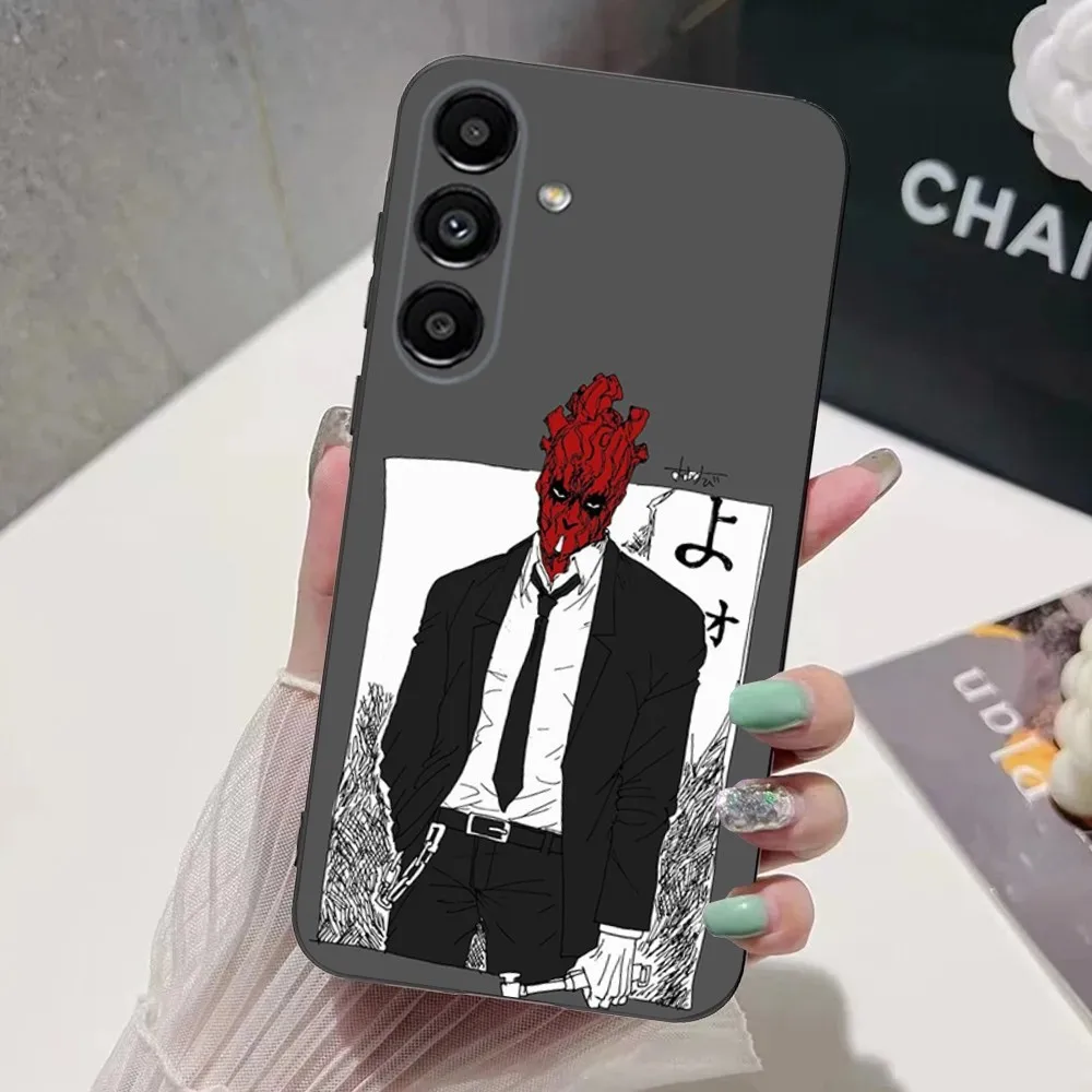 D-dorohedoro anime capa de telefone para samsung s24, s21, s22, s23, s30, ultra, s20, plus, fe, lite, note, 10,9,5g capa macia preta