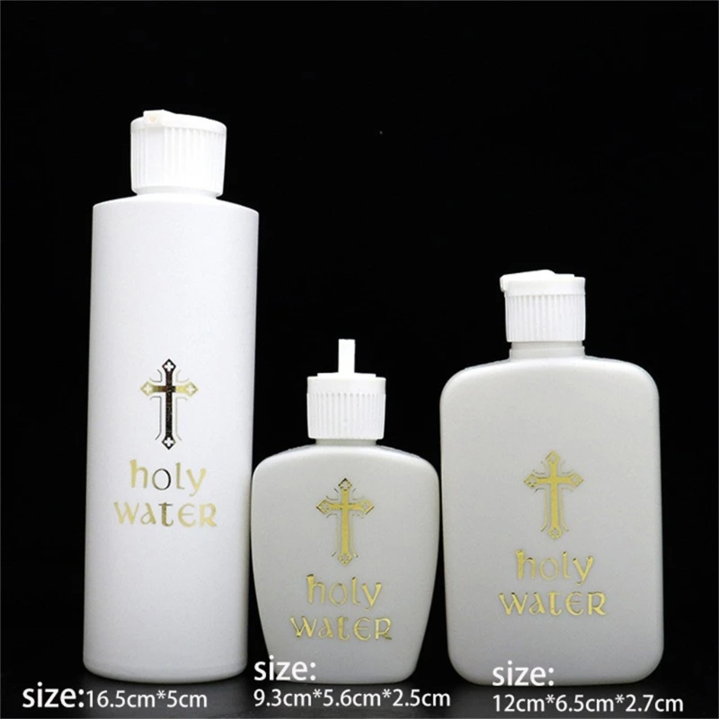 Catholic Christian Holy Water Bottle for Enthusiasts Party Decorations Dropship