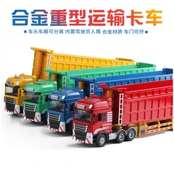 1:50 Oversized Dump Truck Simulation Engineering Vehicle Large Truck Children's Transport Truck Car Model Boy Toy Gift B281