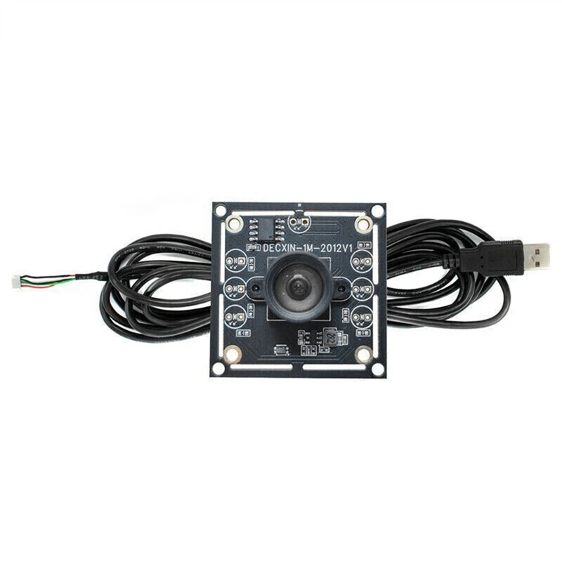 3PCS 100 Degree Camera Module 1MP OV9732 1280X720 USB Free Driver Manual Focus, With 2 Meter Cable For Winxp/7/8/10