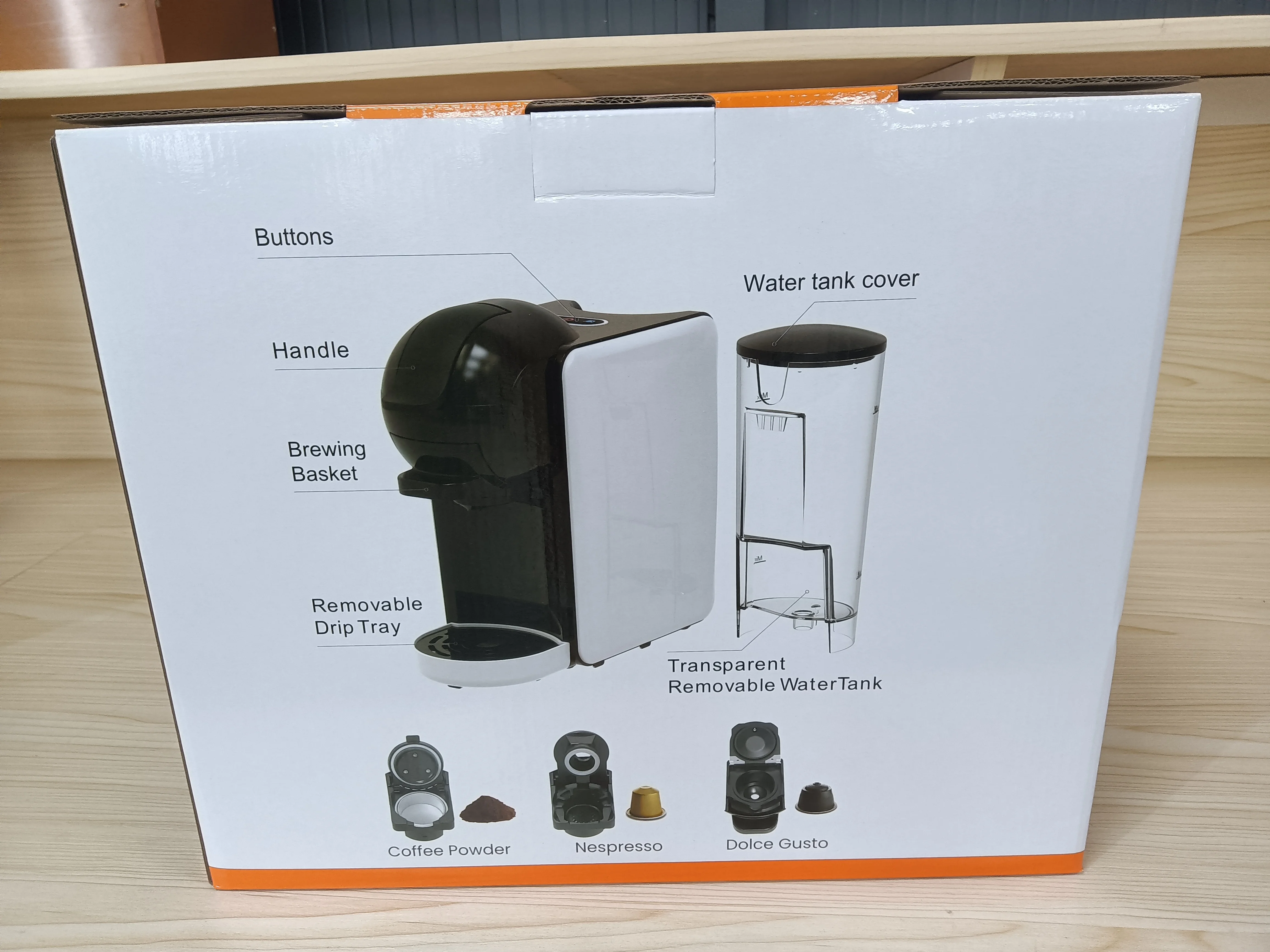 ماكينة صنع القهوة متعددة الوظائف للمكتب الفندقي/Lungo Cup Np أوتوماتيكية الكل في واحد