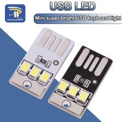 5Pcs Mini Super Bright USB Keyboard Light Notebook Computer Mobile Power Supply Chip LED Nightlight