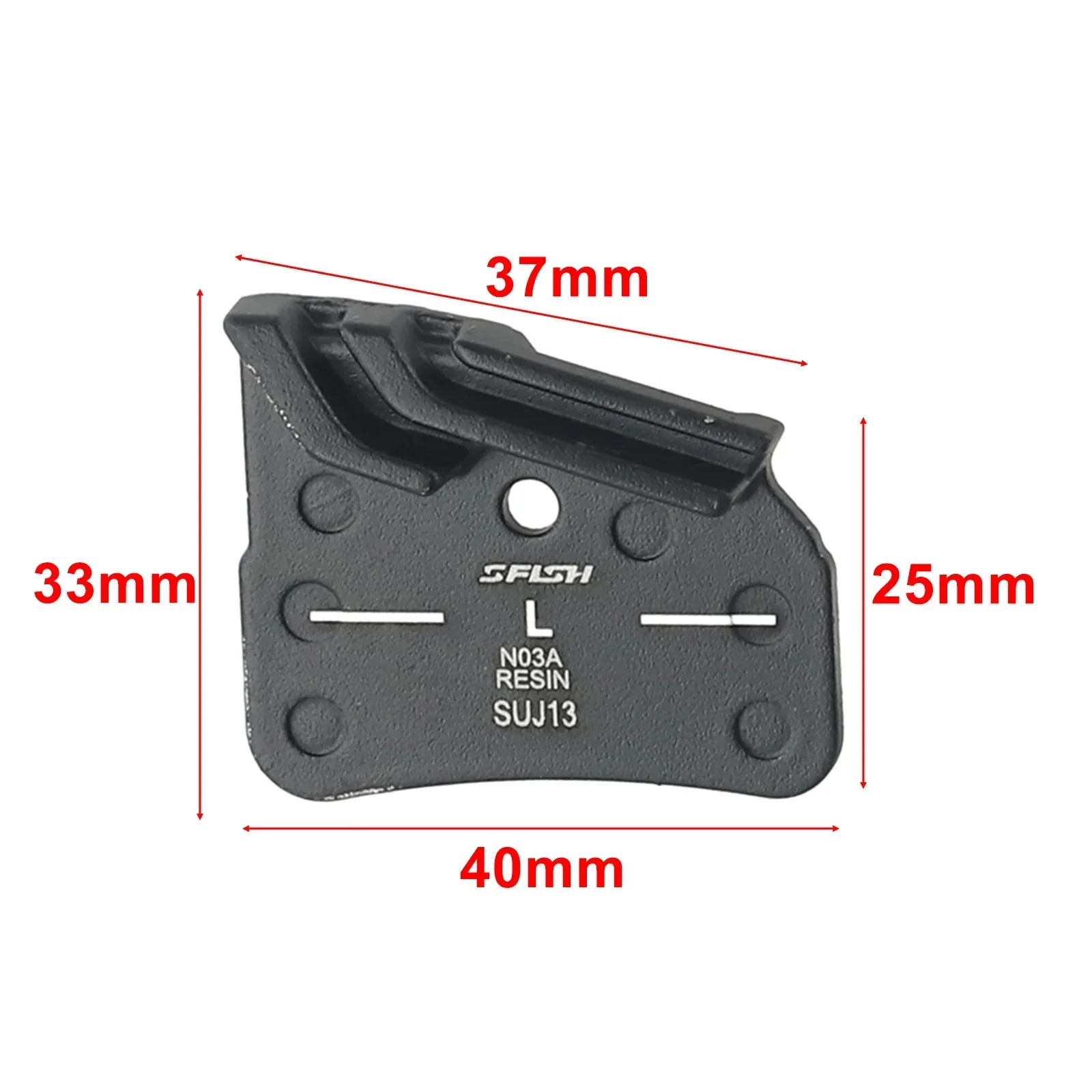 N03A Bike Disc Brake Pads High Density 4-piston Friction Aluminum Strong Water Resistance For-Shimano M9120/M8120/M7120 XTR XT