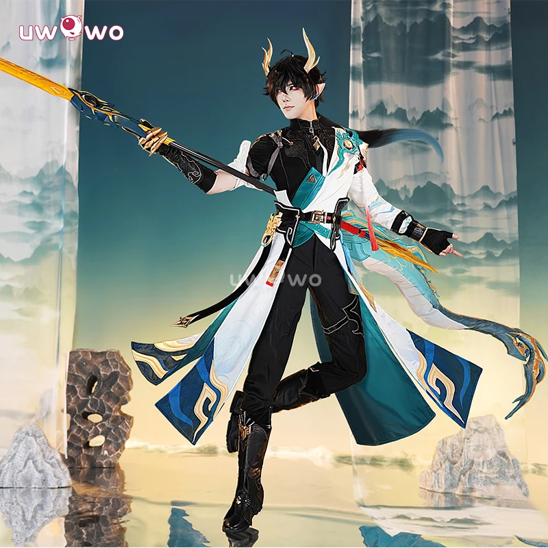 UWOWO Dan Heng Cosplay Collab Series: juego Honkai: Star Rail Dan Heng Permansor Terrae disfraz de Cosplay S-3XL disfraz de Halloween