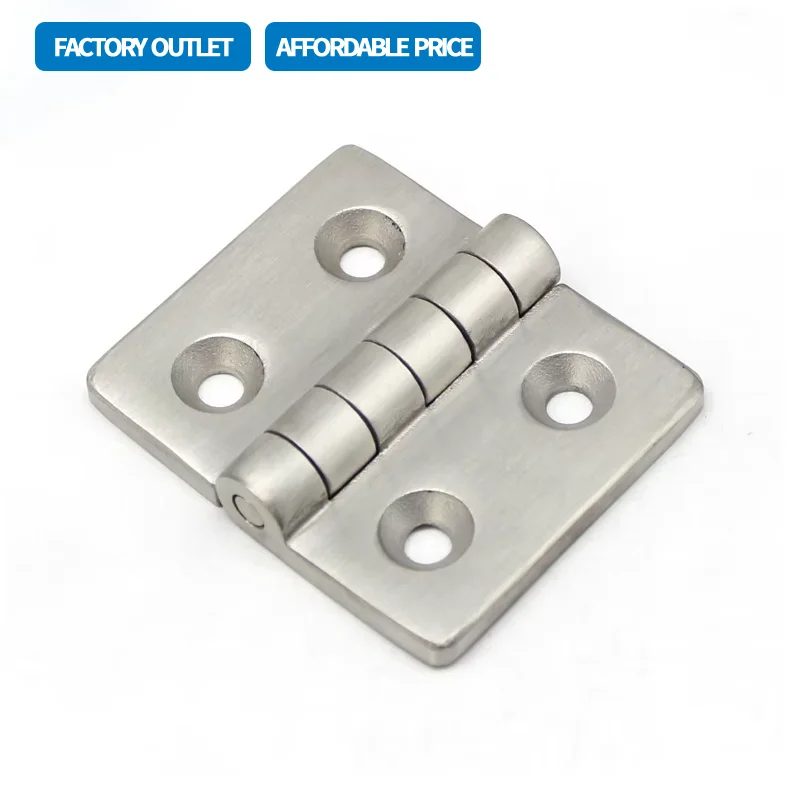 

304 Stainless Steel Heavy-Duty Hinge 6-Section Bearing Thickened And Foldable Design Suitable For Industrial Cabinet Doors