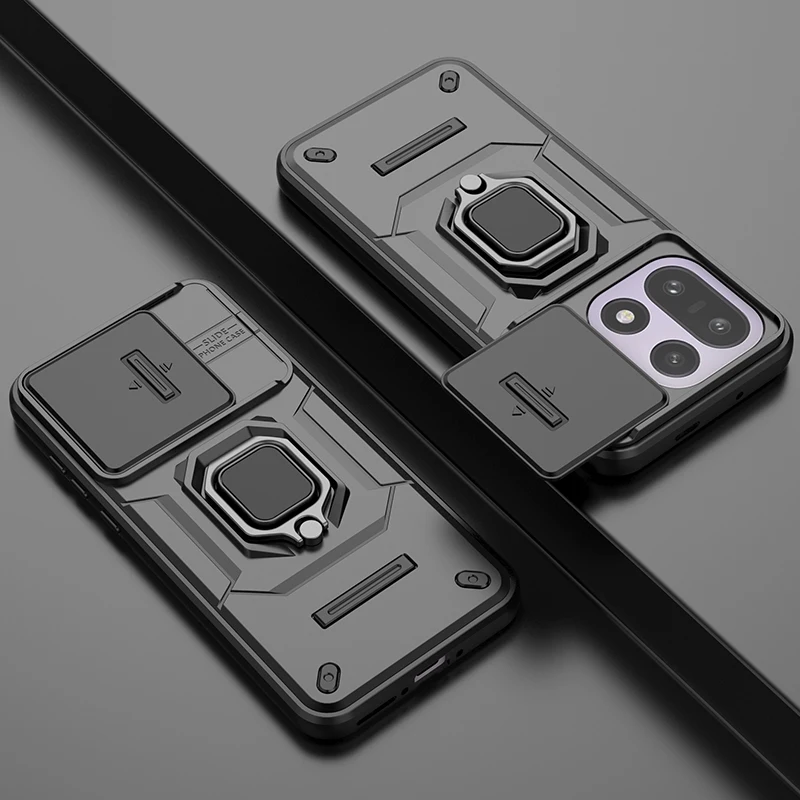 Armor Shockproof Case for Oneplus 15 Protective Cover Ring Magnetic Stand Holder Cover for One Plus 15 1+15 Fundas