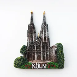Germany Fridge Magnets Frankfurt Cologne Cathedral Tourist Souvenirs Fridge Stickers Home Decor Wedding Gifts Magnetic Sticker