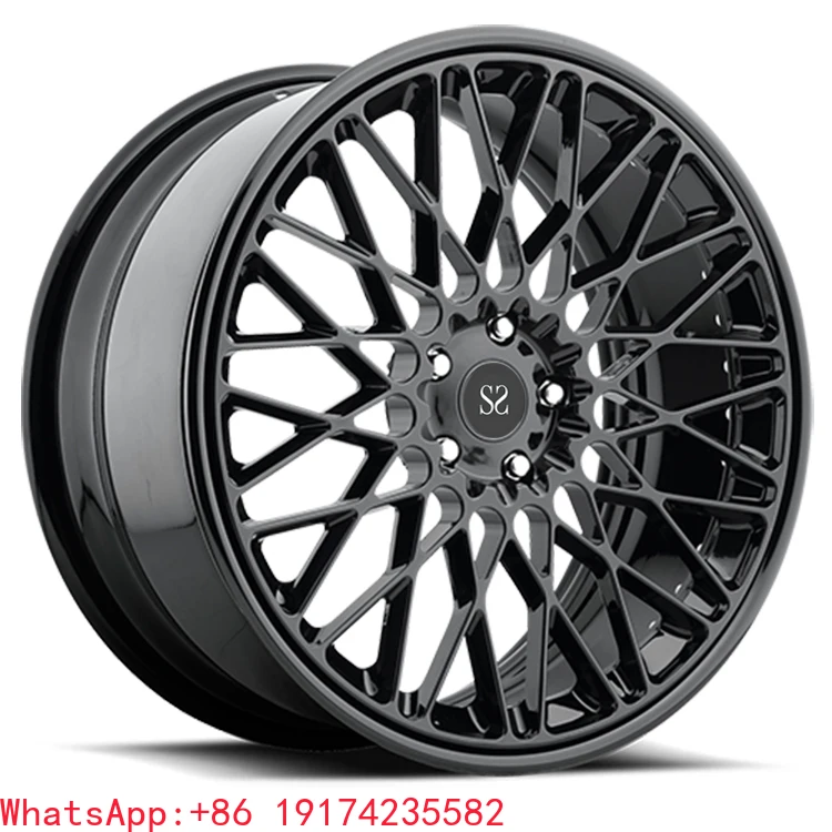 

Staggered Replika 2 Piece Forged Alloy Wheels Rims Customized Size Flange China
