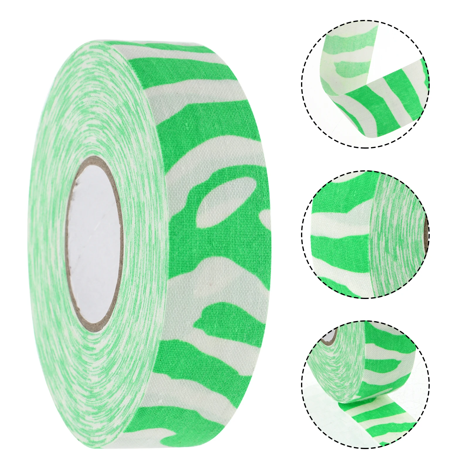 

2 рулона, нескользящая хлопковая хоккейная лента для защиты шайбы для ракетки, отличная впитывающая пот, противоударная, длинная для команды