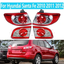 Car Red Rear Tail Light Cove For Hyundai Santa Fe 2010 2011 2012 Brake Lamp Cove 924020W500 924010W500 924062B500 924050W500