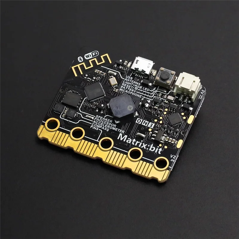 لوحة تطوير فائقة المصفوفة: راديو 2.4G/WIFI/BLE بلوتوث ESP32 0.96 بوصة OLED C++/Python/Mind+برمجة رسومية