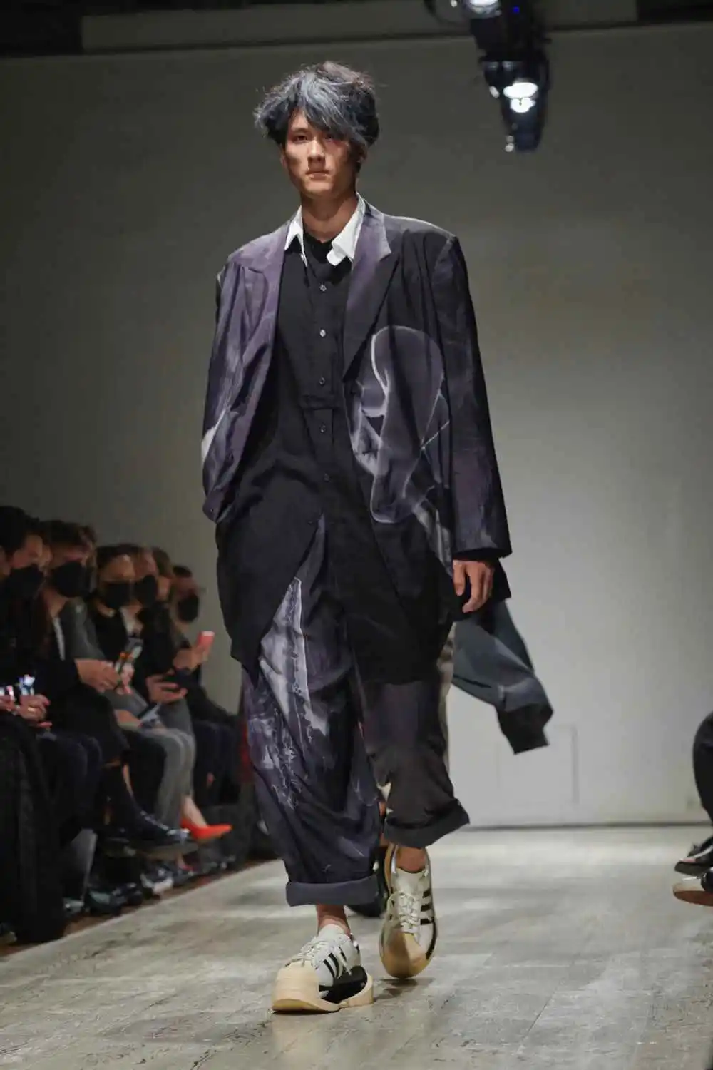 TOP-YAMAMOTO Original Design Dark Department Niche Retro Niche Designer White Collar Loose Shirt