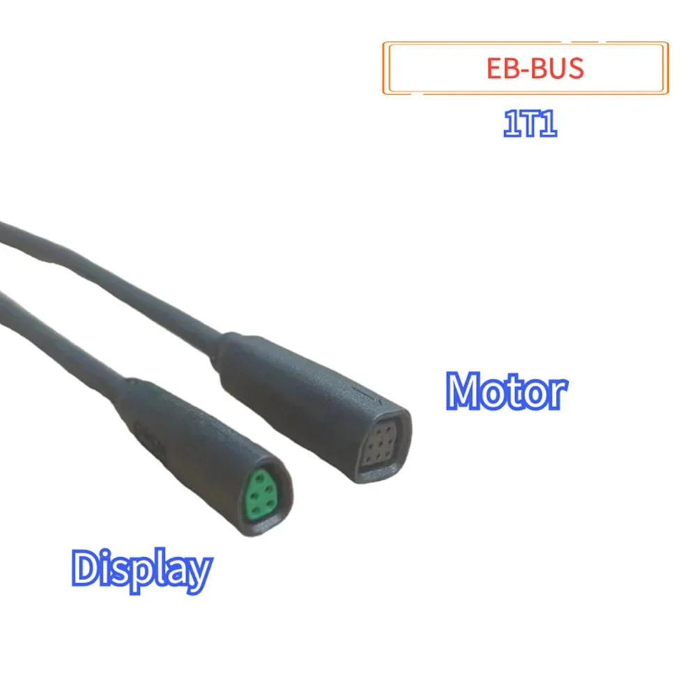 For Bafang Ebike Display Extended Cable 125cm For M410 M500 M510 For M600 M800 M820 M560 Compatible With Mounted Motors
